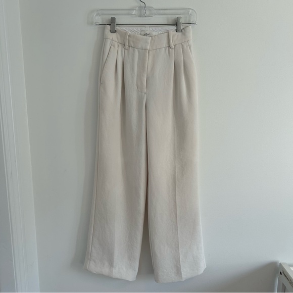Wilfred Pants - (SOLD) WILFRED x ARITZIA Effortless Pants Cropped Size 00 Light Birch